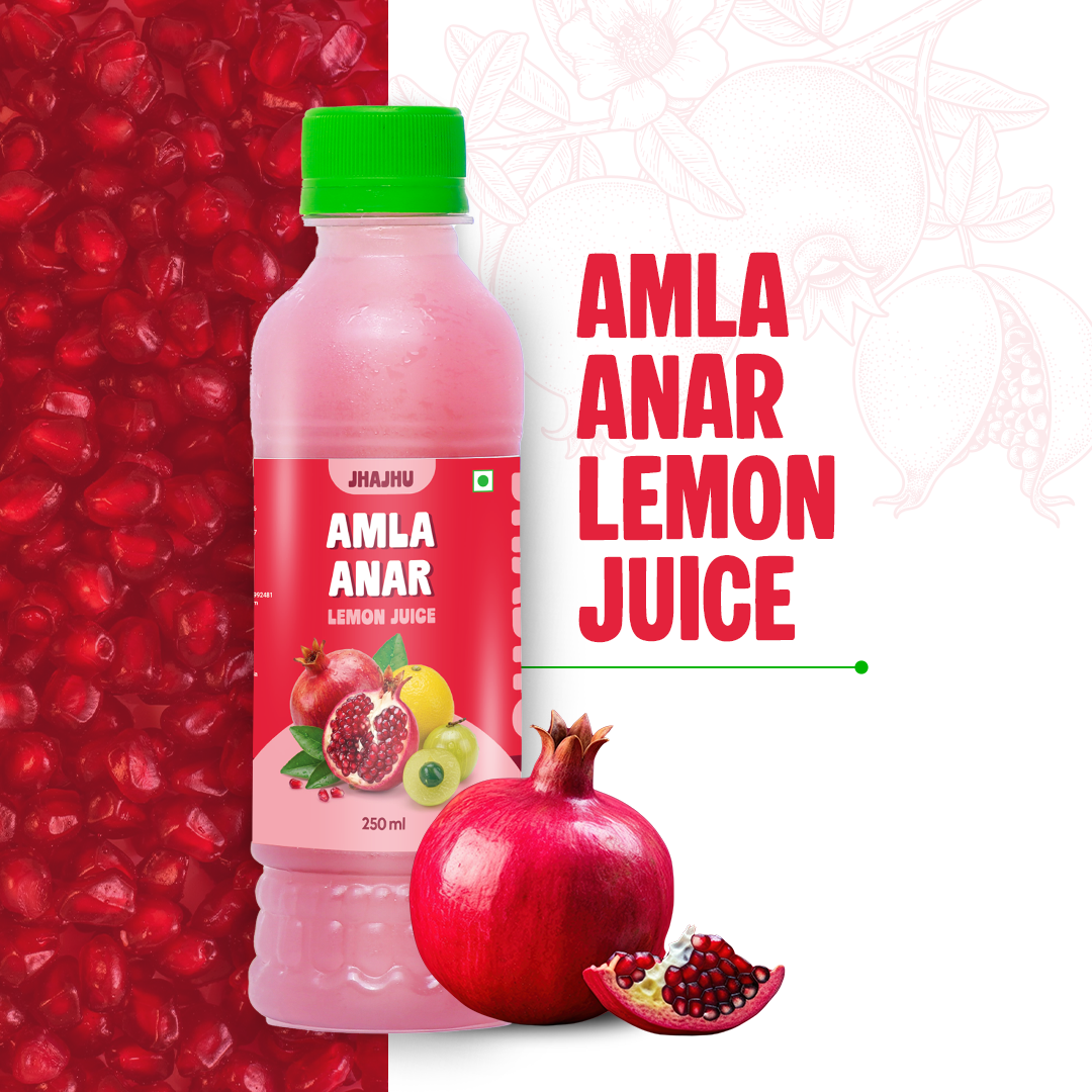 Anar Amla Lemon Juice (Pack of 20)