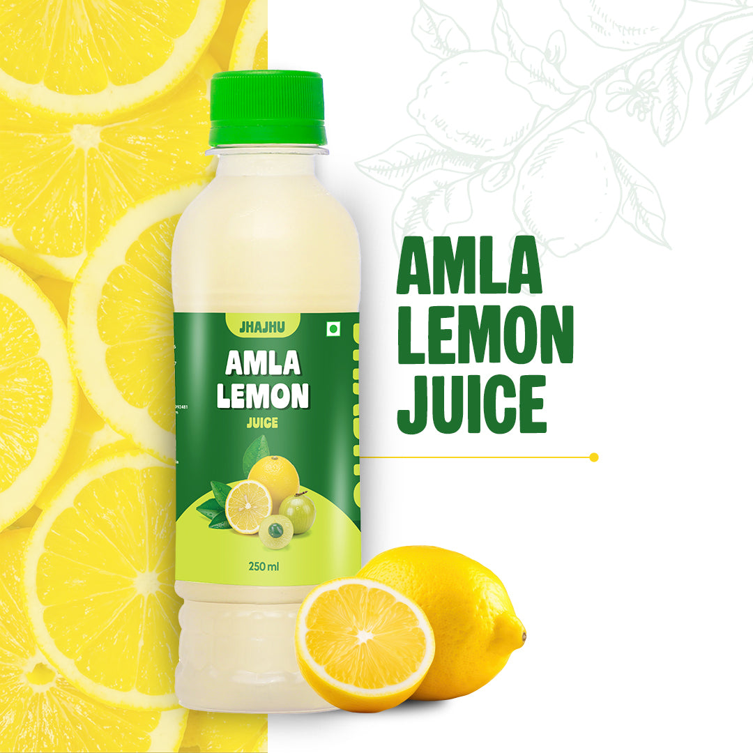 Amla Lemon Juice (Pack of 20, 250ml each)
