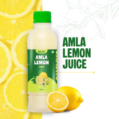 Amla Lemon Juice (Pack of 20, 250ml each)