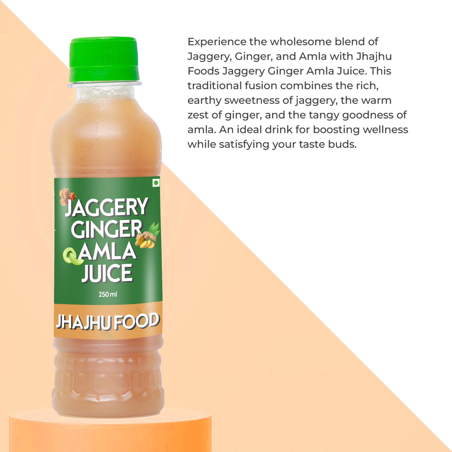 Jaggery Ginger Amla Juice (Pack of 20)