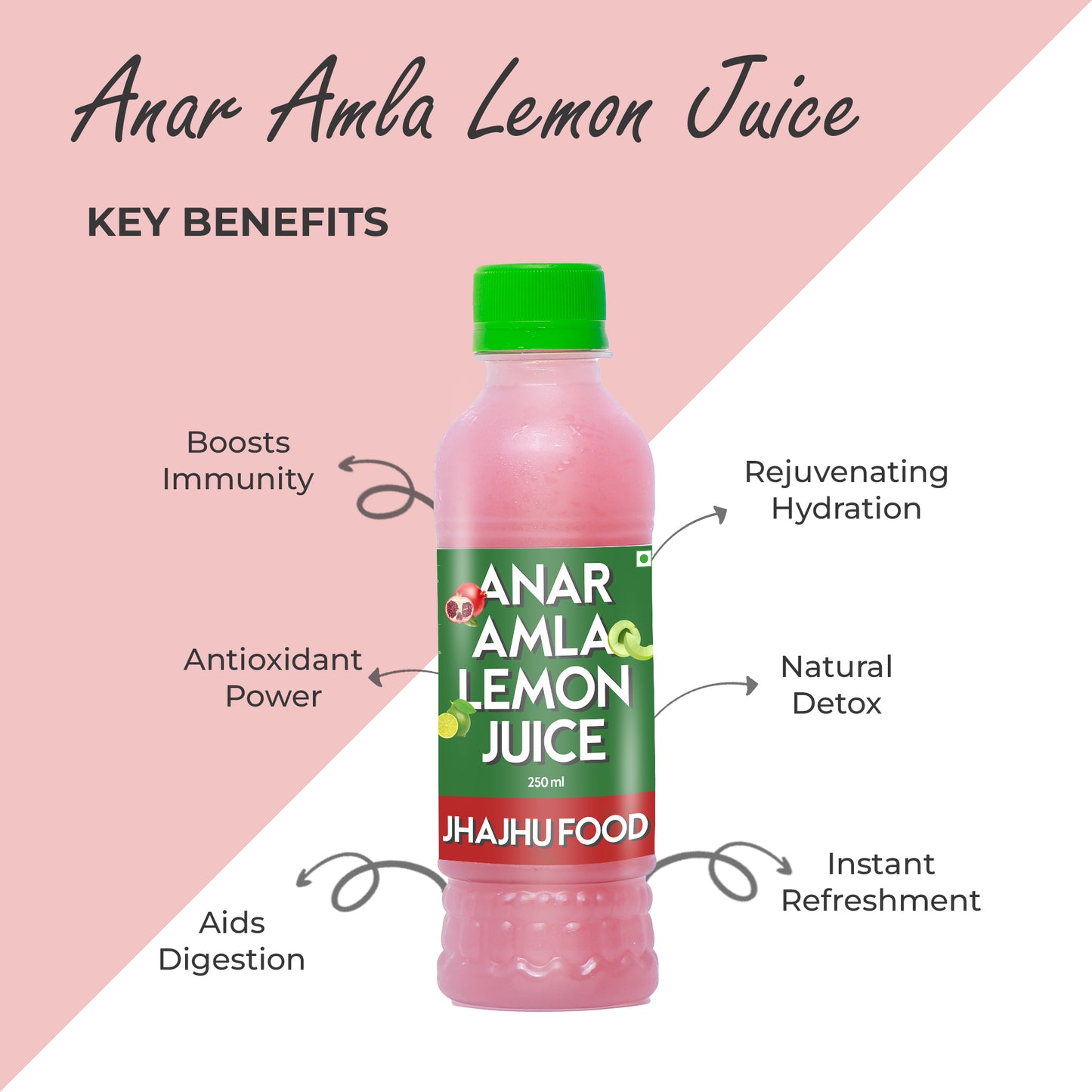 Anar Amla Lemon Juice (Pack of 20)