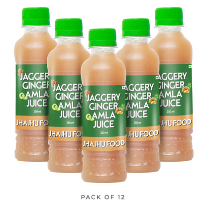 Jaggery Ginger Amla Juice (Pack of 20)